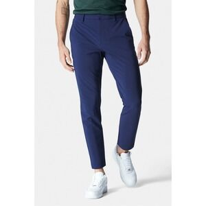 Fabletics Mens The Only Pant Navy Stretch Performance Chino 35x30
